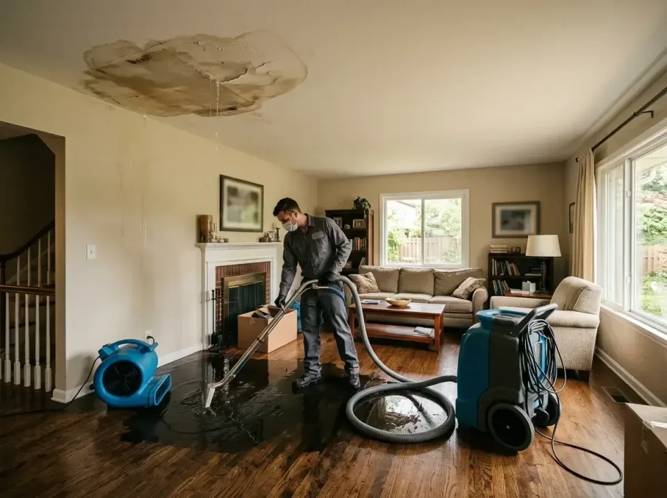 attic-pipe-burst-ceiling-drip-008 — frequently asked questions, Water Damage Restoration & Carpet Care in Lake Delta, NY
